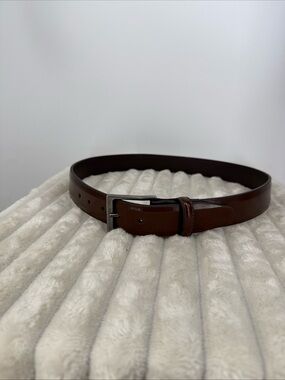 Florsheim Men's Smooth Genuine Leather Belt Brown, 36”